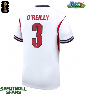 England Nico O'Reilly #3 Hemmatröja VM 2026 Kortärmad